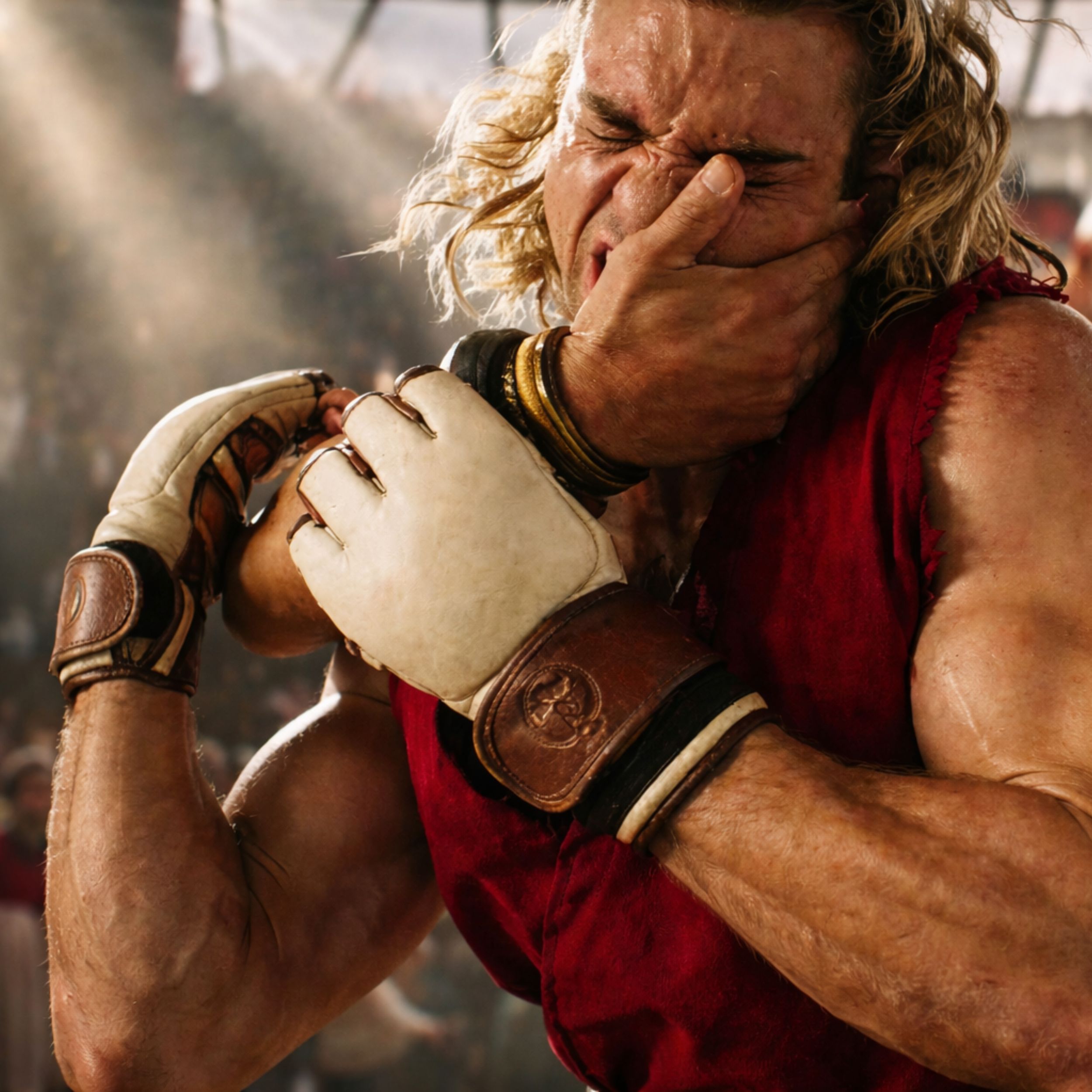Premium Leather MMA Gloves for Street Fighter Movie