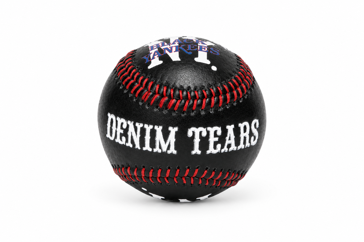 Premium Leather Custom Black Yankees Baseball