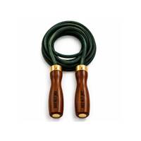 Premium Leather & Wood Jump Rope
