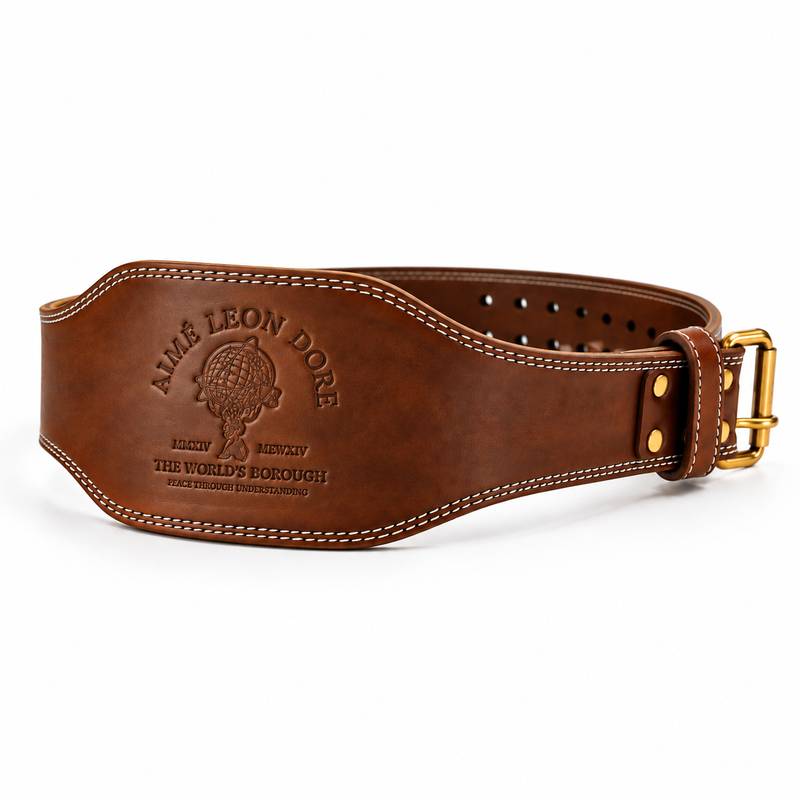 Premium Genuine Leather Weight Belt
