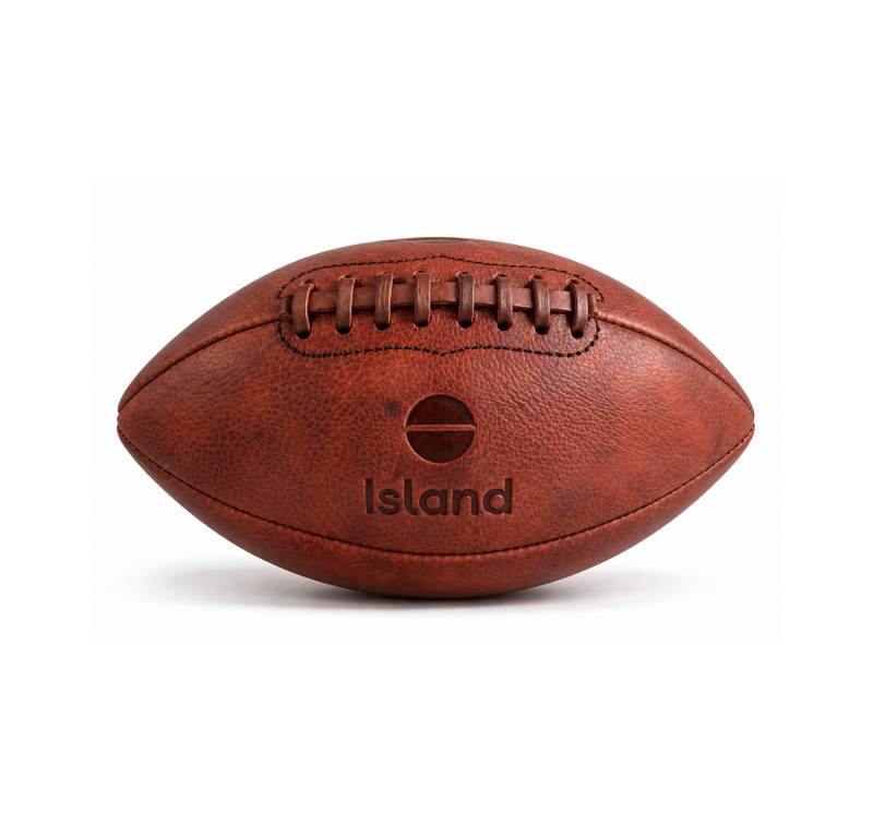 Retro Leather American Football