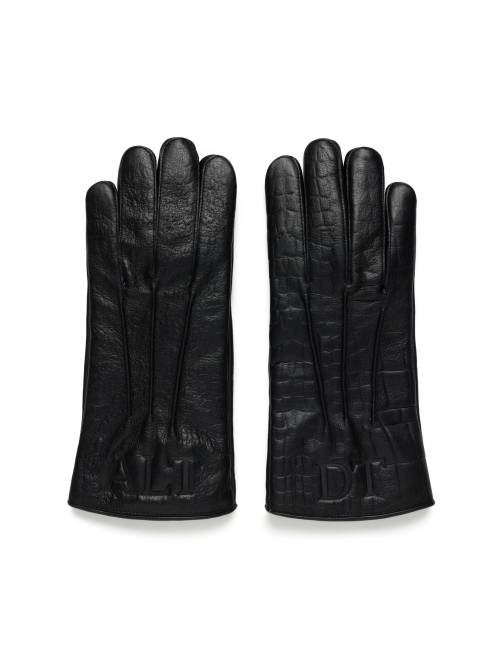 Premium Croc Embossed Fashion Gloves