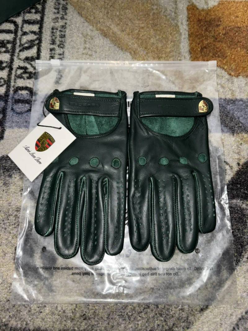 Premium Leather Driving Gloves